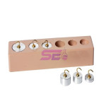 Hooked Weight Set of 6, Aluminum